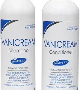 Vanicream Set, includes Shampoo-12 Oz and Conditioner-12 Oz - One each