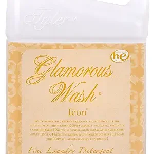 Tyler Glam Wash Laundry Detergent, Diva, Liquid, 64 Fl Oz (Half Gallon) HE Safe