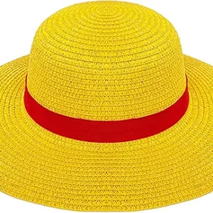 GE Animation GE-6468 One Piece Luffy's Straw Hat Pirate Flag Multi-colored, 31"