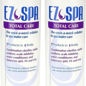 EZ Spa Total Care Weekly Water Preventative Chemical Treatment Blend for Hot Tubs and Spas, 2 Pounds
